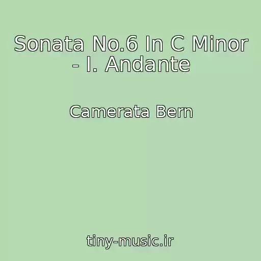 کاور آهنگ Sonata No.6 In C Minor - I. Andante از Camerata Bern