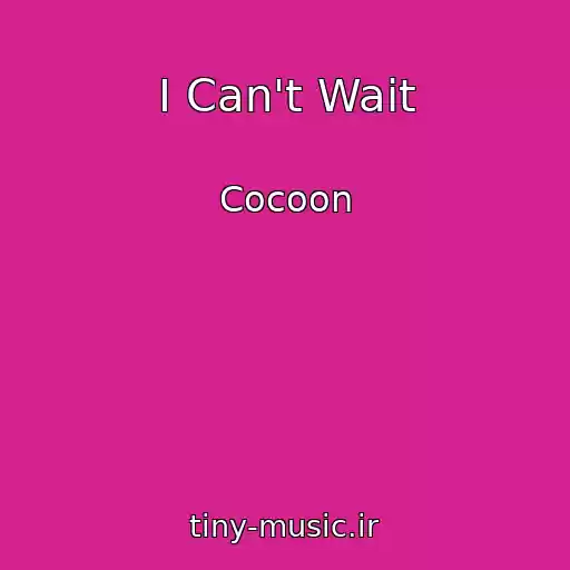 کاور آهنگ I Can't Wait از Cocoon