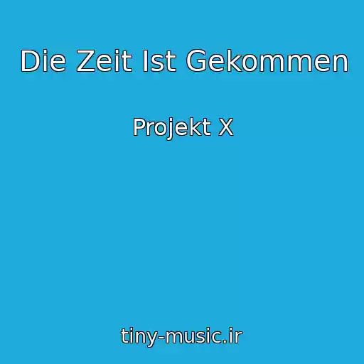 کاور آهنگ Die Zeit Ist Gekommen از Projekt X