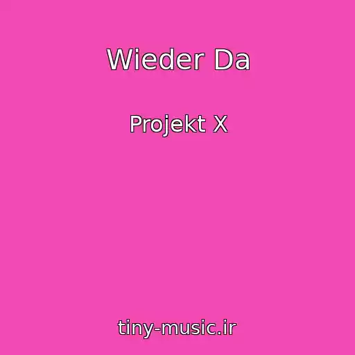 کاور آهنگ Wieder Da از Projekt X