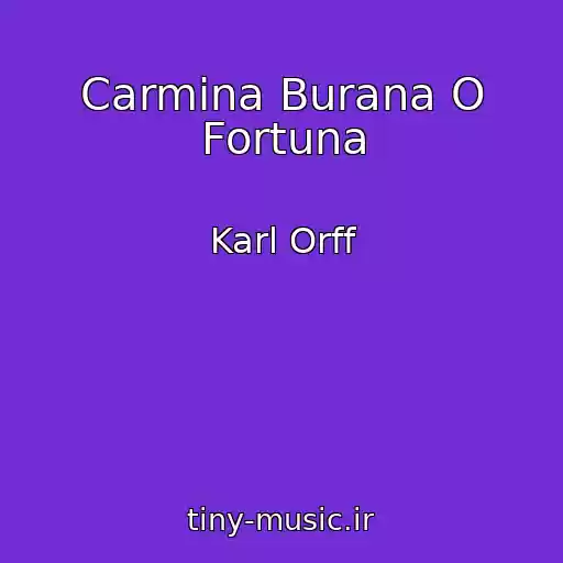 کاور آهنگ Carmina Burana O Fortuna از Karl Orff
