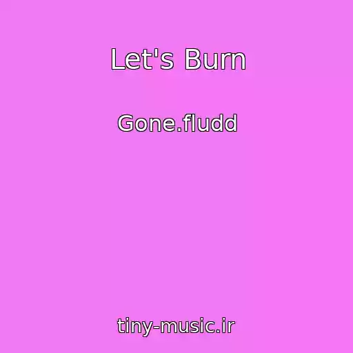 کاور آهنگ Let's Burn از Gone.fludd