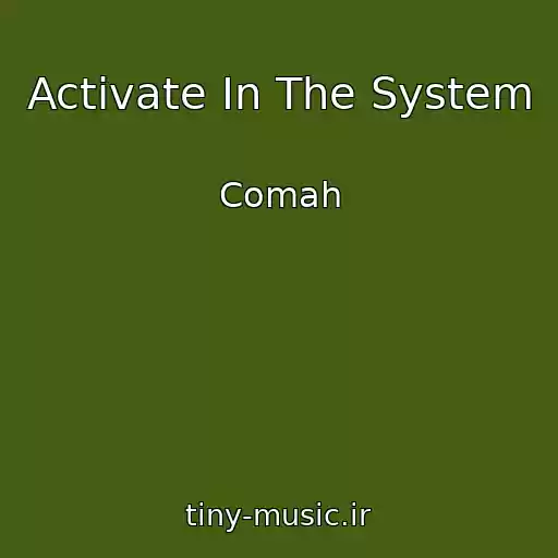 کاور آهنگ Activate In The System از Comah