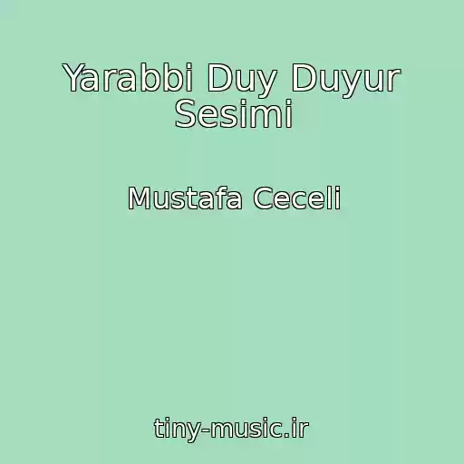 کاور آهنگ Yarabbi Duy Duyur Sesimi از Mustafa Ceceli
