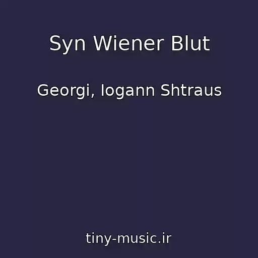 کاور آهنگ Syn Wiener Blut از Georgi, Iogann Shtraus