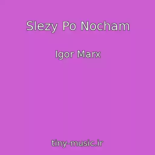 کاور آهنگ Slezy Po Nocham از Igor Marx