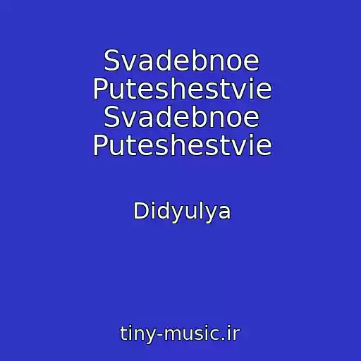 کاور آهنگ Svadebnoe Puteshestvie Svadebnoe Puteshestvie از Didyulya