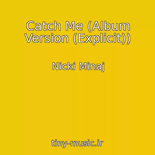 کاور آهنگ Catch Me (Album Version (Explicit)) از Nicki Minaj