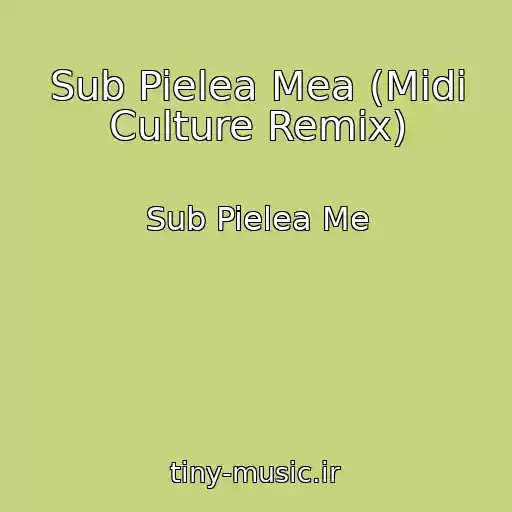 کاور آهنگ Sub Pielea Mea (Midi Culture Remix) از Sub Pielea Me