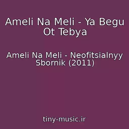 کاور آهنگ Ameli Na Meli - Ya Begu Ot Tebya از Ameli Na Meli - Neofitsialnyy Sbornik (2011)