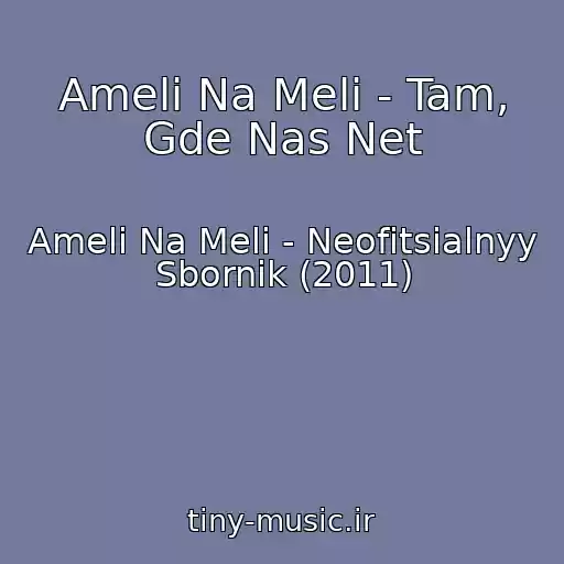 کاور آهنگ Ameli Na Meli - Tam, Gde Nas Net از Ameli Na Meli - Neofitsialnyy Sbornik (2011)