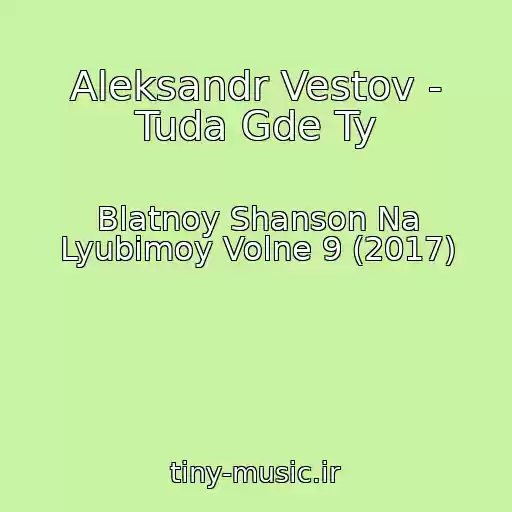 کاور آهنگ Aleksandr Vestov - Tuda Gde Ty از Blatnoy Shanson Na Lyubimoy Volne 9 (2017)