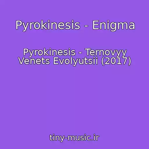 کاور آهنگ Pyrokinesis - Enigma از Pyrokinesis - Ternovyy Venets Evolyutsii (2017)
