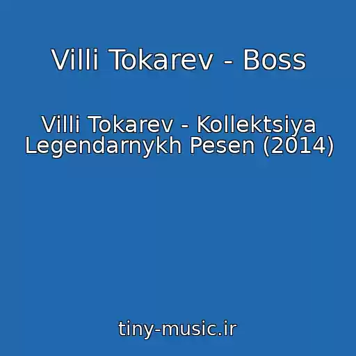 کاور آهنگ Villi Tokarev - Boss از Villi Tokarev - Kollektsiya Legendarnykh Pesen (2014)
