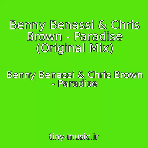 کاور آهنگ Benny Benassi & Chris Brown - Paradise (Original Mix) از Benny Benassi & Chris Brown - Paradise