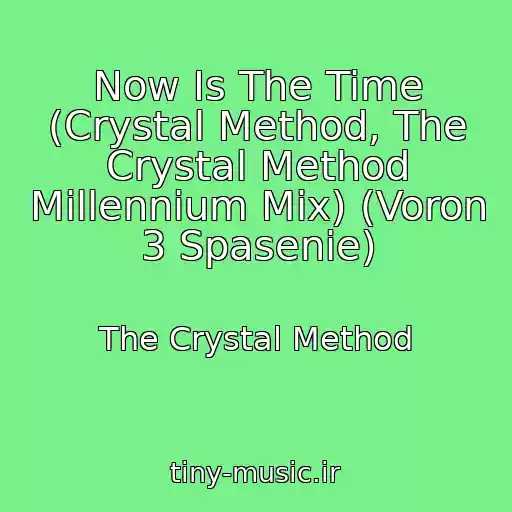کاور آهنگ Now Is The Time (Crystal Method, The Crystal Method Millennium Mix) (Voron 3 Spasenie) از The Crystal Method