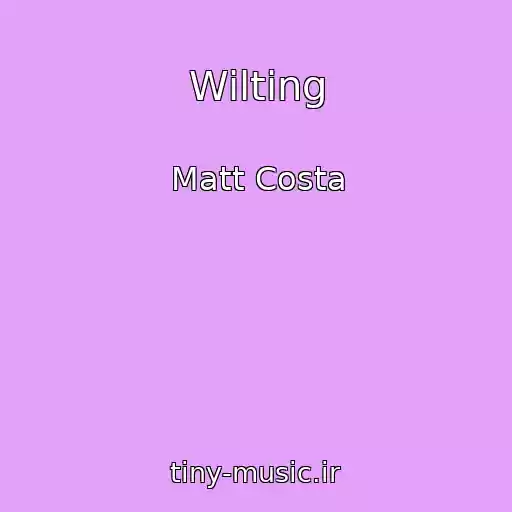 کاور آهنگ Wilting از Matt Costa