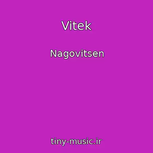 کاور آهنگ Vitek از Nagovitsen