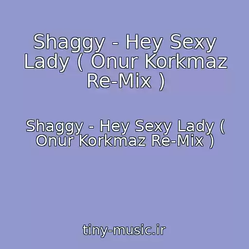 کاور آهنگ Shaggy - Hey Sexy Lady ( Onur Korkmaz Re-Mix ) از Shaggy - Hey Sexy Lady ( Onur Korkmaz Re-Mix )
