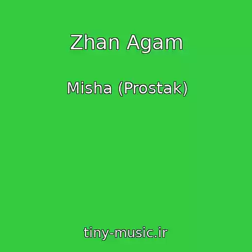 کاور آهنگ Zhan Agam از Misha (Prostak)
