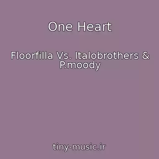 کاور آهنگ One Heart از Floorfilla Vs. Italobrothers & P.moody