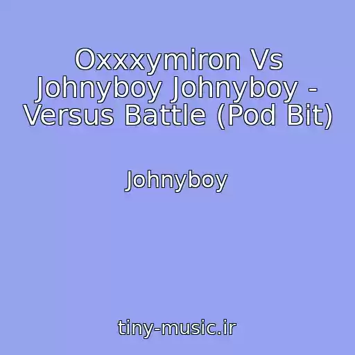 کاور آهنگ Oxxxymiron Vs Johnyboy Johnyboy - Versus Battle (Pod Bit) از Johnyboy