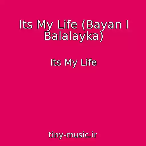 کاور آهنگ Its My Life (Bayan I Balalayka) از Its My Life