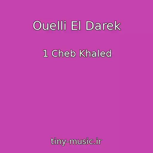 کاور آهنگ Ouelli El Darek از 1 Cheb Khaled