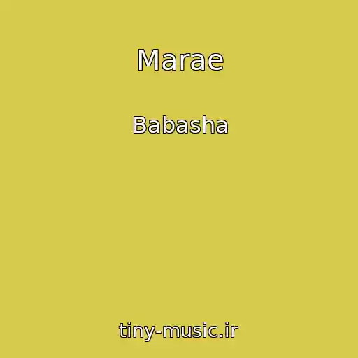 کاور آهنگ Marae از Babasha