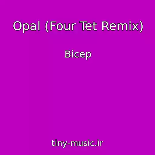 کاور آهنگ Opal (Four Tet Remix) از Bicep