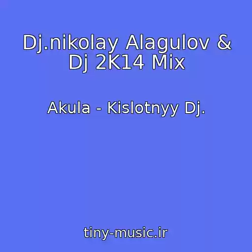 کاور آهنگ Dj.nikolay Alagulov & Dj 2K14 Mix از Akula - Kislotnyy Dj.