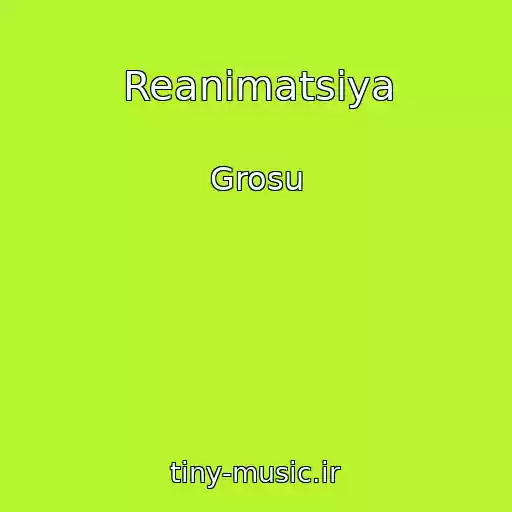 کاور آهنگ Reanіmatsіya از Grosu