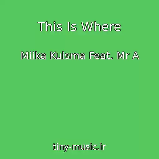 کاور آهنگ This Is Where از Miika Kuisma Feat. Mr A