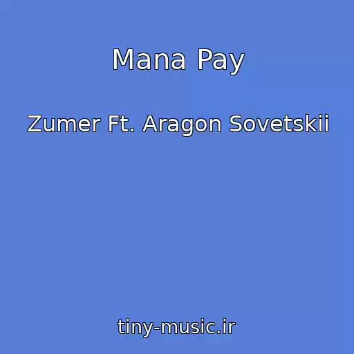 کاور آهنگ Mana Pay از Zumer Ft. Aragon Sovetskii