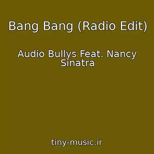 کاور آهنگ Bang Bang (Radio Edit) از Audio Bullys Feat. Nancy Sinatra