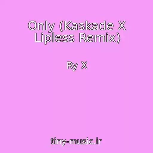 کاور آهنگ Only (Kaskade X Lipless Remix) از Ry X