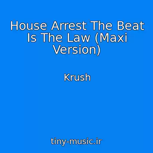 کاور آهنگ House Arrest The Beat Is The Law (Maxi Version) از Krush