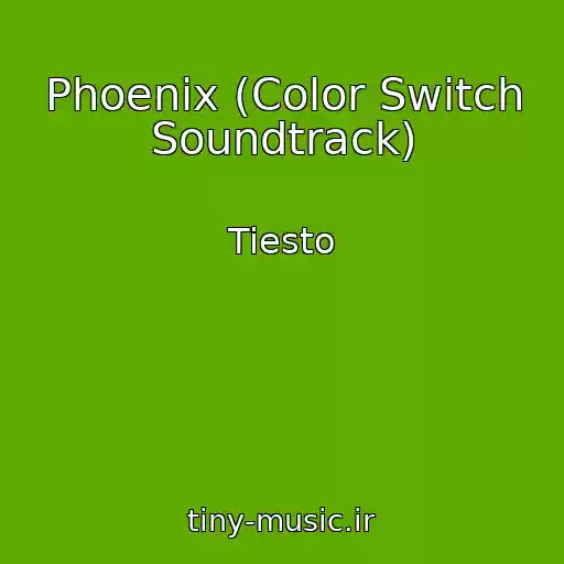 کاور آهنگ Phoenix (Color Switch Soundtrack) از Tiesto