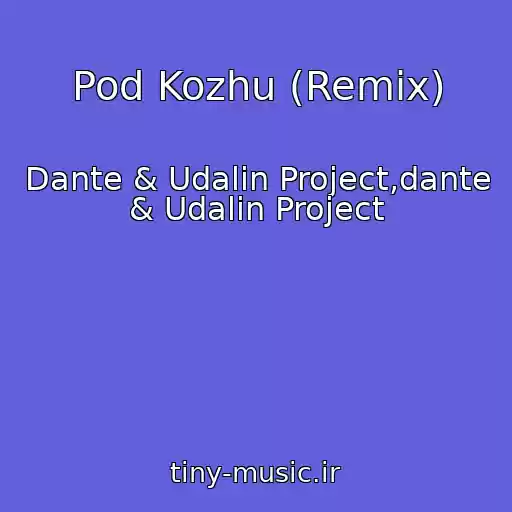 کاور آهنگ Pod Kozhu (Remix) از Dante & Udalin Project,dante & Udalin Project