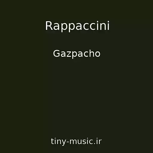 کاور آهنگ Rappaccini از Gazpacho