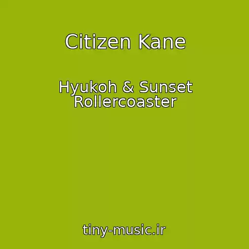 کاور آهنگ Citizen Kane از Hyukoh & Sunset Rollercoaster