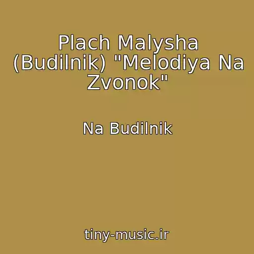 کاور آهنگ Plach Malysha (Budilnik) "Melodiya Na Zvonok" از Na Budilnik