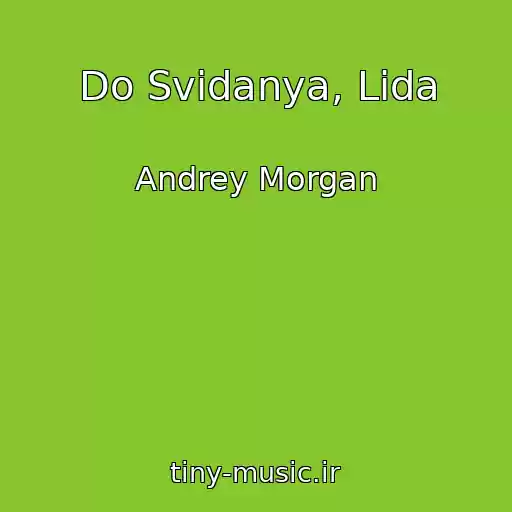 کاور آهنگ Do Svidanya, Lida از Andrey Morgan