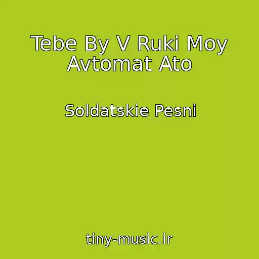 کاور آهنگ Tebe By V Ruki Moy Avtomat Ato از Soldatskie Pesni