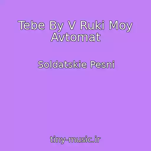 کاور آهنگ Tebe By V Ruki Moy Avtomat از Soldatskie Pesni