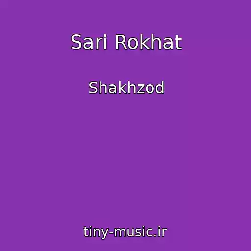 کاور آهنگ Sari Rokhat از Shakhzod