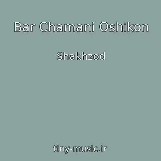 کاور آهنگ Bar Chamani Oshikon از Shakhzod