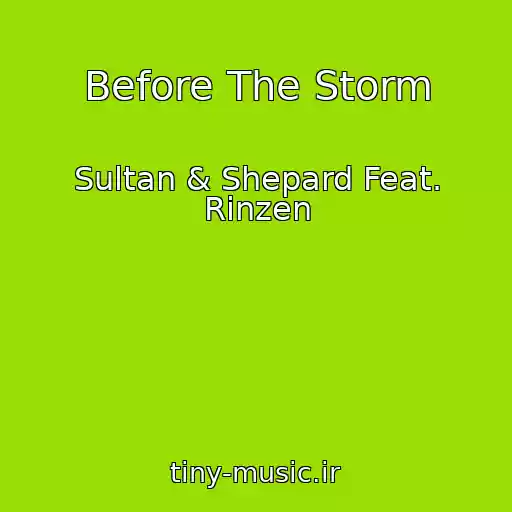 کاور آهنگ Before The Storm از Sultan & Shepard Feat. Rinzen