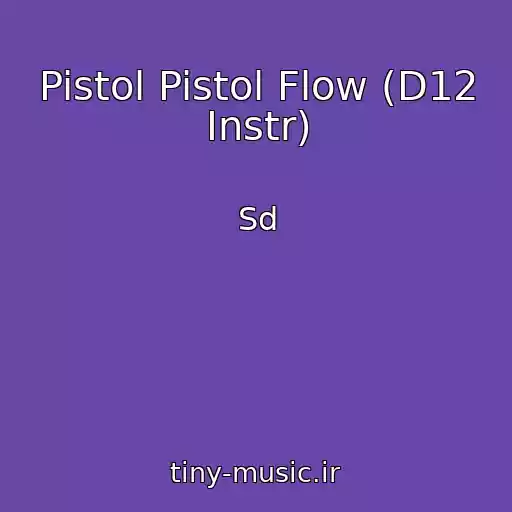 کاور آهنگ Pistol Pistol Flow (D12 Instr) از Sd