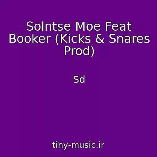 کاور آهنگ Solntse Moe Feat Booker (Kicks & Snares Prod) از Sd